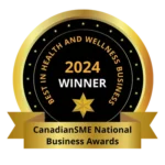 best in Health & Wellness at the Canadian SME small business awards - Totum Life Science